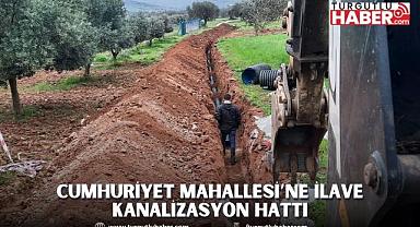 Cumhuriyet Mahallesi’ne İlave Kanalizasyon Hattı