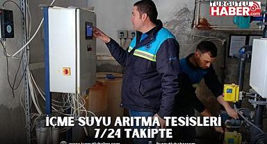 İçme Suyu Arıtma Tesisleri 7/24 Takipte