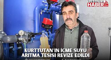 Kurttutan’ın İçme Suyu Arıtma Tesisi Revize Edildi 