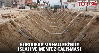 Kurudere Mahallesi'nde Islah ve Menfez Çalışması