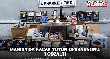 Manisa'da Kaçak Tütün Operasyonu: 1 Gözaltı