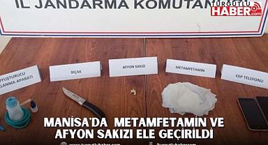 Manisa'da Metamfetamin ve Afyon Sakızı Ele Geçirildi