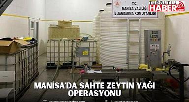 Manisa'da Sahte Zeytin Yağı Operasyonu