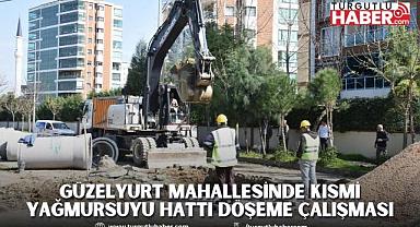 MASKİ’den Güzelyurt Mahallesinde Kısmi Yağmursuyu Hattı Döşeme Çalışması