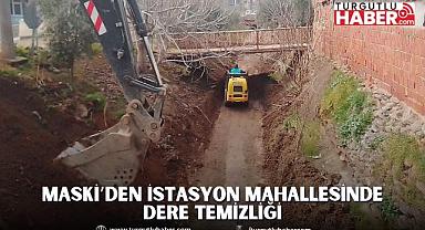 MASKİ’den İstasyon Mahallesinde Dere Temizliği