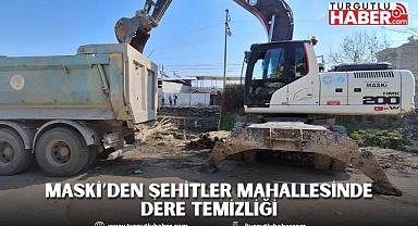 MASKİ’den Şehitler Mahallesinde Dere Temizliği