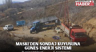 MASKİ’den Sondaj Kuyusuna Güneş Enerji Sistemi