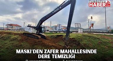 MASKİ’den Zafer Mahallesinde Dere Temizliği