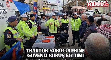 Traktör Sürücülerine Güvenli Sürüş Eğitimi 