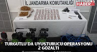 TURGUTLU’DA UYUŞTURUCU OPERASYONU 2 GÖZALTI
