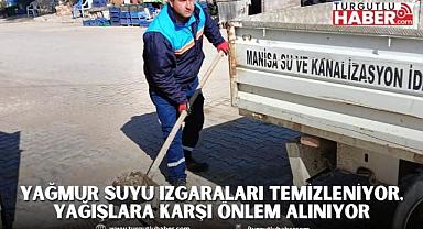 Yağmur Suyu Izgaraları Temizleniyor, Yağışlara Karşı Önlem Alınıyor