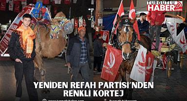 Yeniden Refah Partisi'nden Renkli Kortej