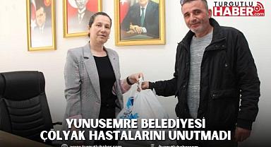 YUNUSEMRE BELEDİYESİ ÇÖLYAK HASTALARINI UNUTMADI
