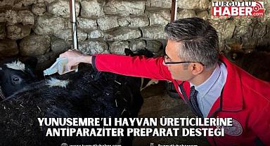 Yunusemre’li Hayvan Üreticilerine Antiparaziter Preparat Desteği