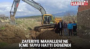 Zaferiye Mahallesi’ne İçme Suyu Hattı Döşendi