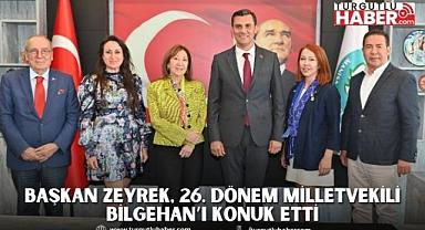 Başkan Zeyrek, 26. Dönem Milletvekili Bilgehan’ı Konuk Etti 