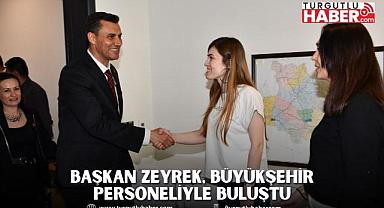 Başkan Zeyrek, Büyükşehir Personeliyle Buluştu