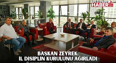 Başkan Zeyrek, İl Disiplin Kurulunu Ağırladı