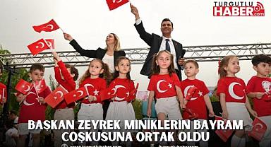 Başkan Zeyrek Miniklerin Bayram Coşkusuna Ortak Oldu