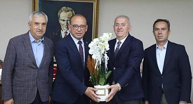 Çetin Akın'a, Turgutlu OSB'den Hayırlı Olsun Ziyareti