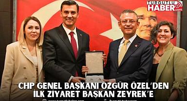 CHP Genel Başkanı Özgür Özel’den İlk Ziyaret Başkan Zeyrek’e 