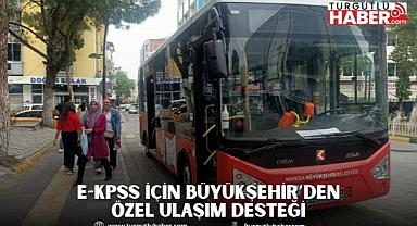 E-KPSS İçin Büyükşehir’den Özel Ulaşım Desteği