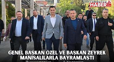 Genel Başkan Özel ve Başkan Zeyrek Manisalılarla Bayramlaştı