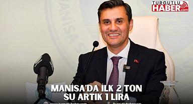 Manisa'da İlk 2 Ton Su Artık 1 Lira