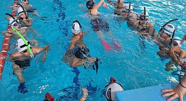  Su Altı Sporları Paletli Yüzme Yarışmaları tamamlandı