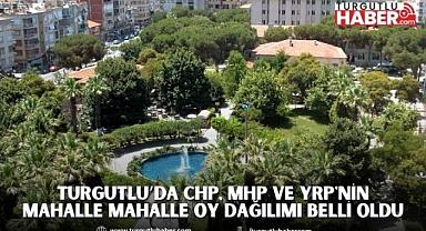 Turgutlu’da CHP, MHP ve YRP'nin Mahalle Mahalle Oy Dağılımı Belli Oldu