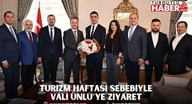 Turizm Haftası Sebebiyle Vali Ünlü’ye Ziyaret