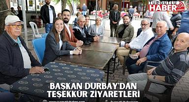 BAŞKAN DURBAY'DAN TEŞEKKÜR ZİYARETLERİ  