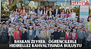 Başkan Zeyrek,  Öğrencilerle Hıdırellez Kahvaltısında Buluştu