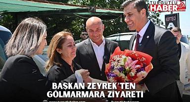 Başkan Zeyrek’ten Gölmarmara Ziyareti