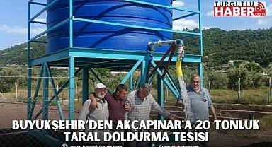 Büyükşehir’den Akçapınar'a 20 Tonluk Taral Doldurma Tesisi