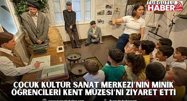 Çocuk Kültür Sanat Merkezi’nin Minik Öğrencileri Kent Müzesi’ni Ziyaret Etti
