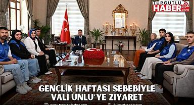 Gençlik Haftası Sebebiyle Vali Ünlü’ye Ziyaret 
