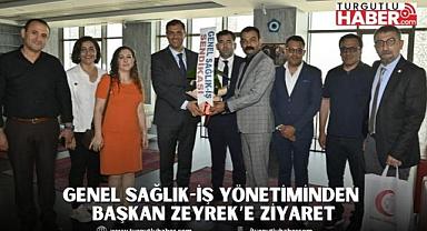 Genel Sağlık-İş Yönetiminden Başkan Zeyrek’e Ziyaret