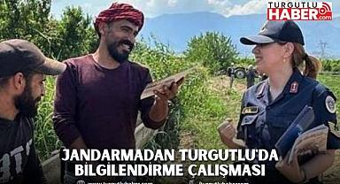 Jandarmadan Turgutlu'da Bilgilendirme Çalışması