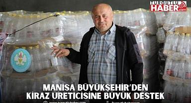 Manisa Büyükşehir’den Kiraz Üreticisine Büyük Destek