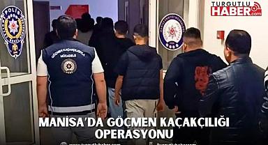 Manisa’da Göçmen kaçakçılığı Operasyonu