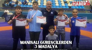 MANİSALI GÜREŞÇİLERDEN 3 MADALYA