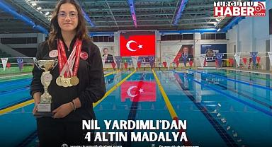 Nil Yardımlı'dan 4 Altın Madalya