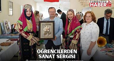ÖĞRENCİLERDEN SANAT SERGİSİ