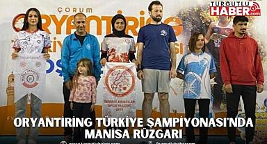 Oryantiring Türkiye Şampiyonası'nda Manisa Rüzgarı