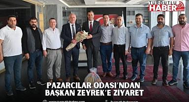 Pazarcılar Odası’ndan Başkan Zeyrek’e Ziyaret