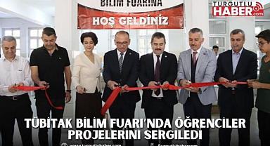 Tübitak Bilim Fuarı’nda Öğrenciler Projelerini Sergiledi