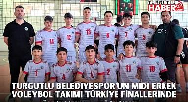 Turgutlu Belediyespor’un Midi Erkek Voleybol Takımı Türkiye Finallerinde