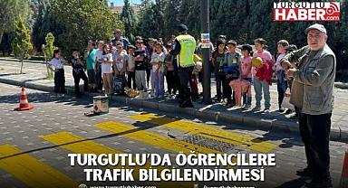 Turgutlu’da Öğrencilere Trafik Bilgilendirmesi