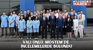 Vali Ünlü, MOSTEM’de İncelemelerde Bulundu